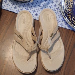 Crocs Sandals wide 11